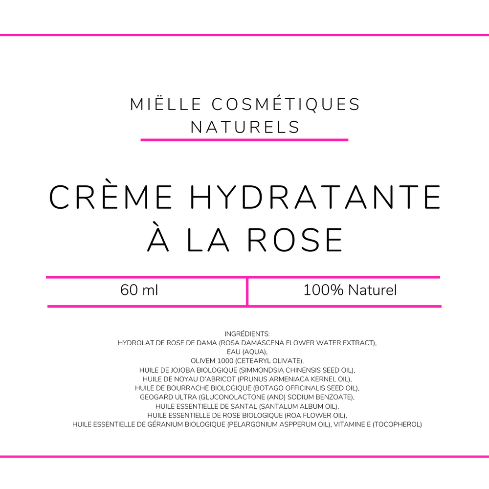 
                  
                    Crème Hydratante à la Rose - Soin Quotidien Doux
                  
                