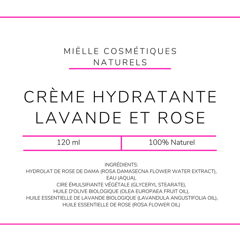 
                  
                    Crème Hydratante Lavande et Rose - Douceur Naturelle pour le Corps
                  
                