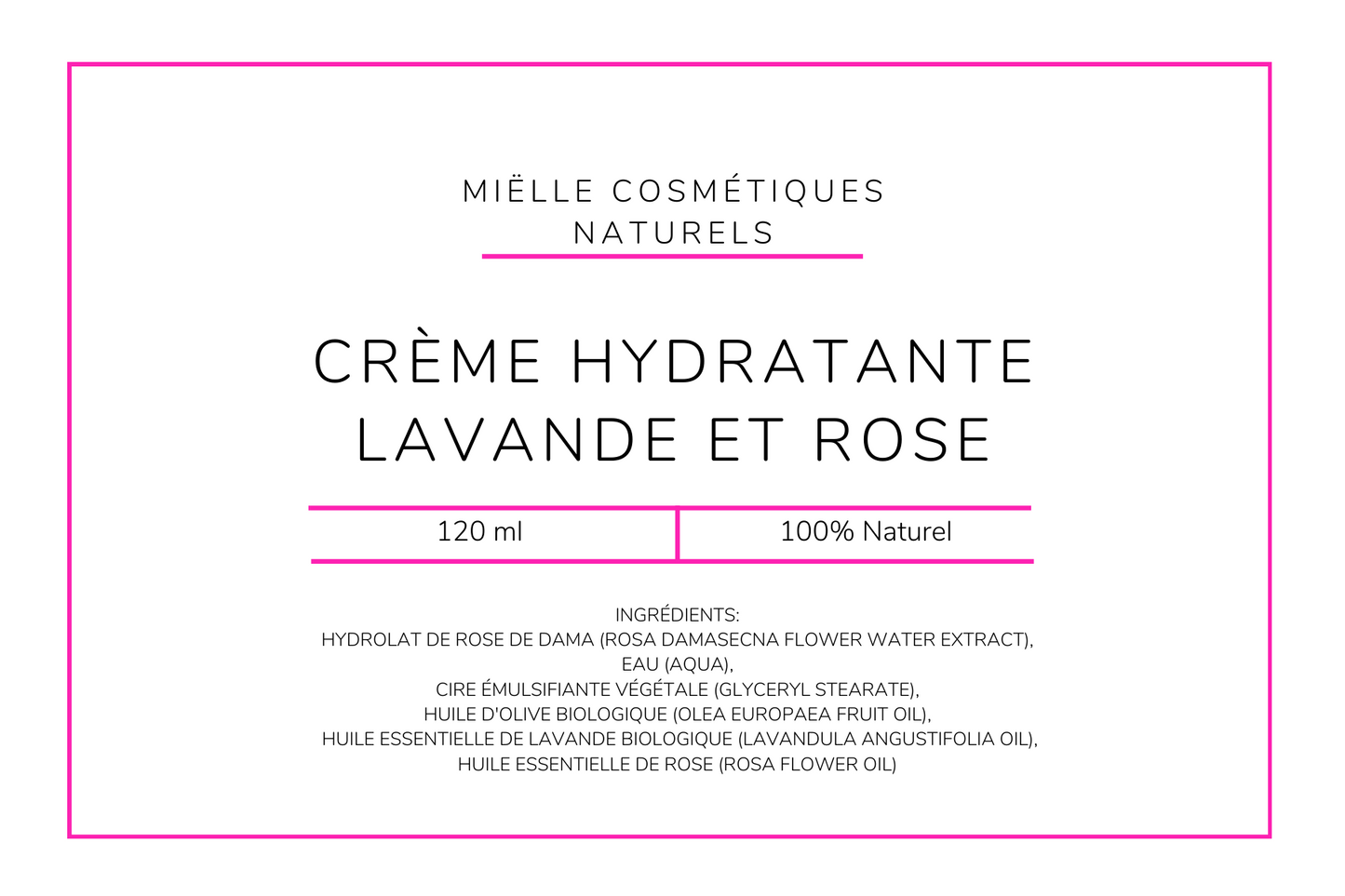 
                  
                    Crème Hydratante Lavande et Rose - Douceur Naturelle pour le Corps
                  
                