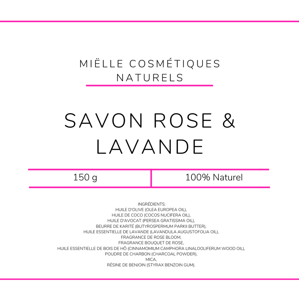 
                  
                    Savon Rose & Lavande - Douceur Naturelle
                  
                