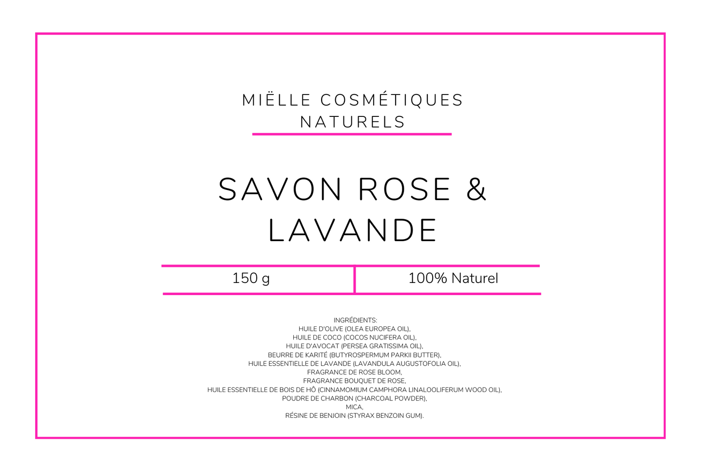 
                  
                    Savon Rose & Lavande - Douceur Naturelle
                  
                
