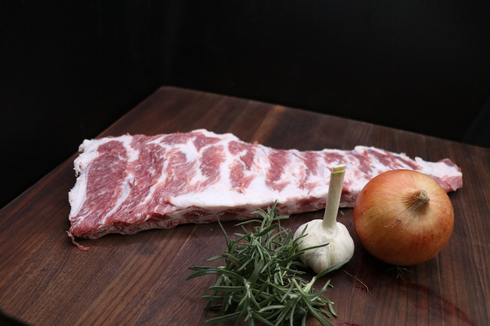 Côtes Levées de Porc - Savoureuses et Tendres, Porc Élevé en Liberté